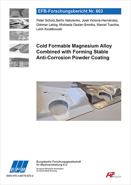 Cold Formable Magnesium Alloy Combined with Forming Stable Anti-Corrosion Powder Coating