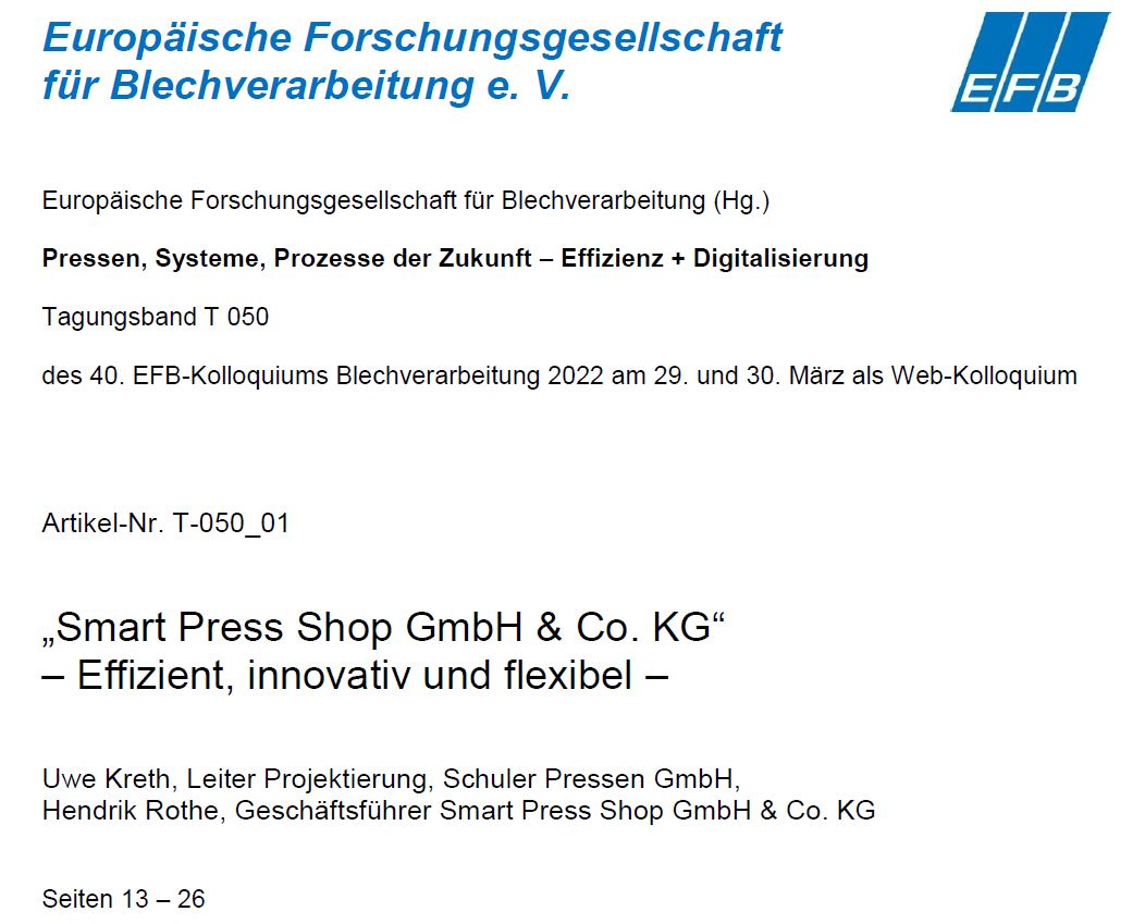 Smart Press Shop GmbH & Co. KG – Effizient, innovativ und flexibel