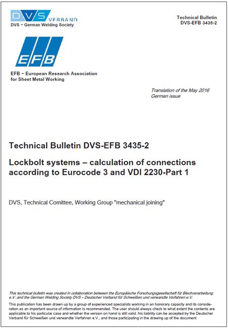 Lockbolt systems – calculation of connections according to Eurocode 3 ...